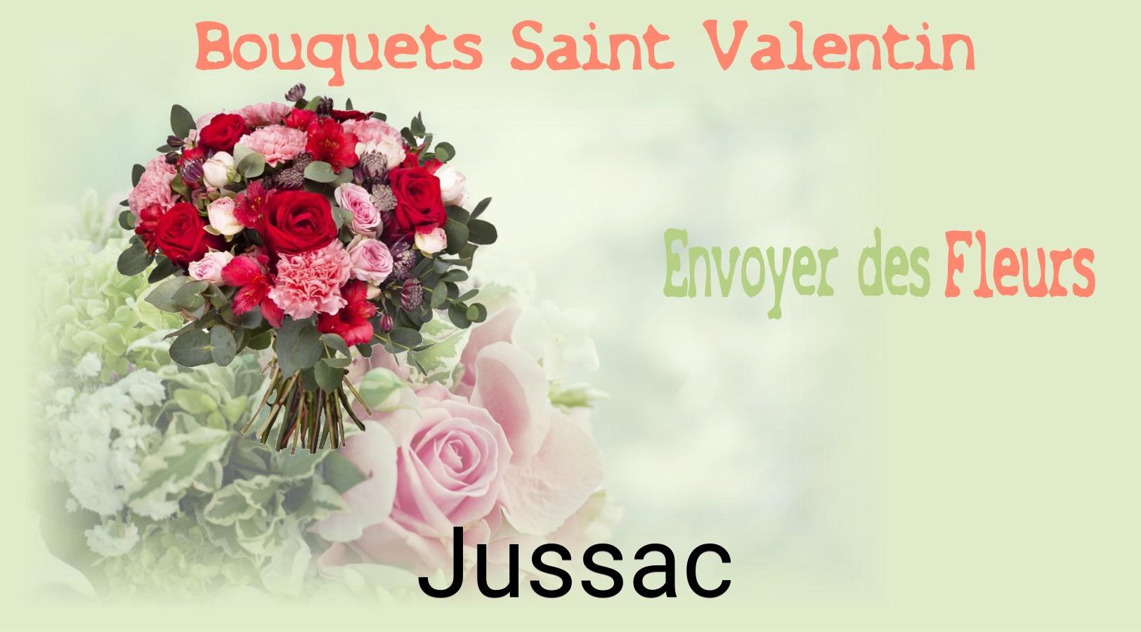 Roses de Saint-Valentin livrées à Jussac